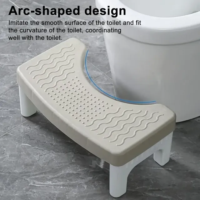 Tabouret toilettes amovible antidérapant ergonomique… – vue 3