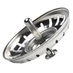 Bouchon de remplacement pour filtre d&rsquo;évier de cuisine, 80/82/84mm, panier de vidange d&rsquo;évier, bassin de déchets, filtre à mailles, accessoires de cuisine