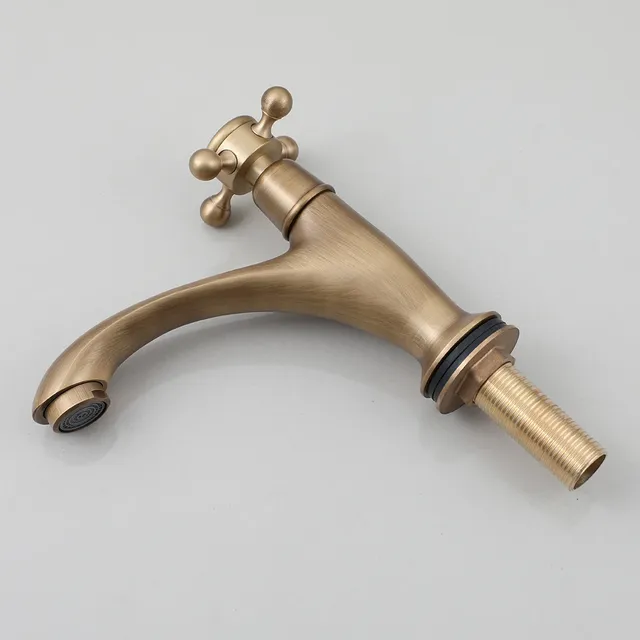 ZAPPO robinet d'eau froide simple en laiton Antique – vue 6
