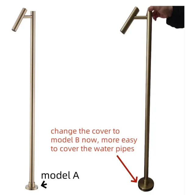 Robinet de ark vertical sur pied – vue 3