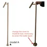 Robinet de ark vertical sur pied – vue 3