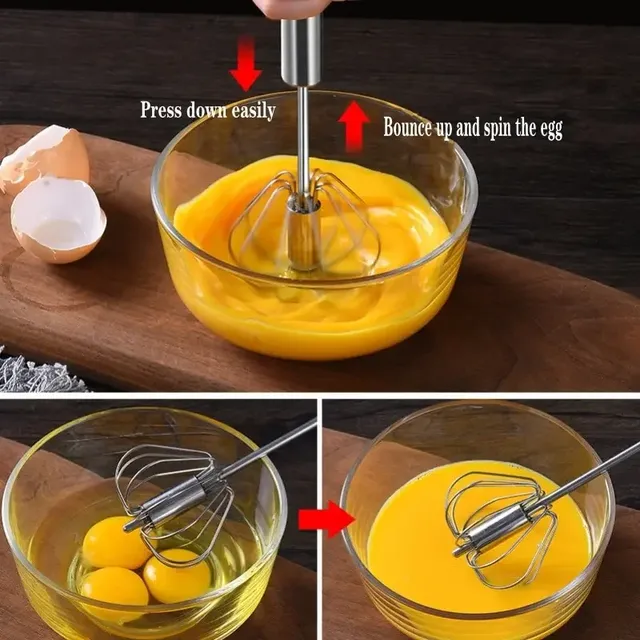 Fouet de cuisine en acier inoxydable – vue 2