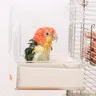 Baignoire de bain pour oiseaux en acrylique – vue 2