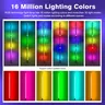 RGB LED atmosphère RGB WW CW lumière sol dimmable USB… – vue 3