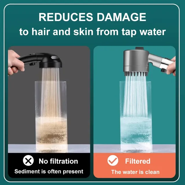 Nouvelle douche pressurisée 4 Modes douche à économie… – vue 5
