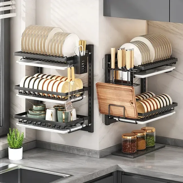 Étagère à vaisselle de cuisine – vue 2