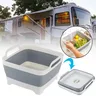 Bassin d'évier de cuisine pliable avec…