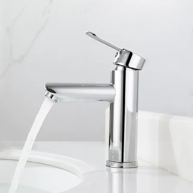 Mitigeur lavabo monocommande acier inoxydable chrome… – vue 2