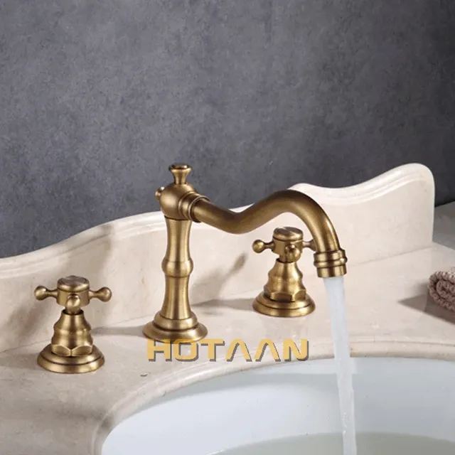 Robinet de centre commercial HOBasin en laiton massif – vue 3