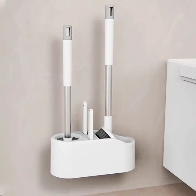 Brosse de toilette 4 en 1 à Long manche – vue 3