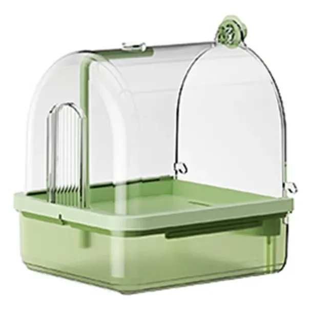 Les oiseaux utilisent des baignoires externes pour le… – vue 3