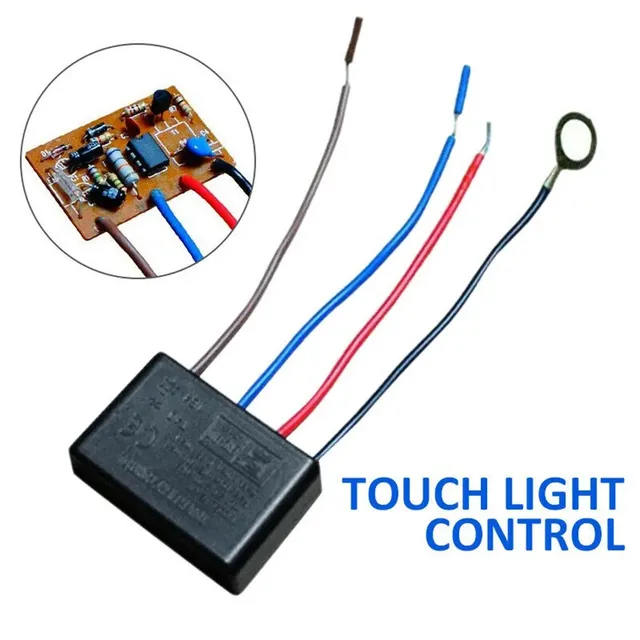 Joli tactile EU avec lampes à incandescence – vue 3