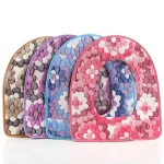 Doux salle de bain siège de toilette Closestool lavable plus chaud tapis housse coussin salle de bain siège de toilette housse de siège de toilette