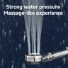 Pommeau de douche pressurisé hexagonal – vue 2