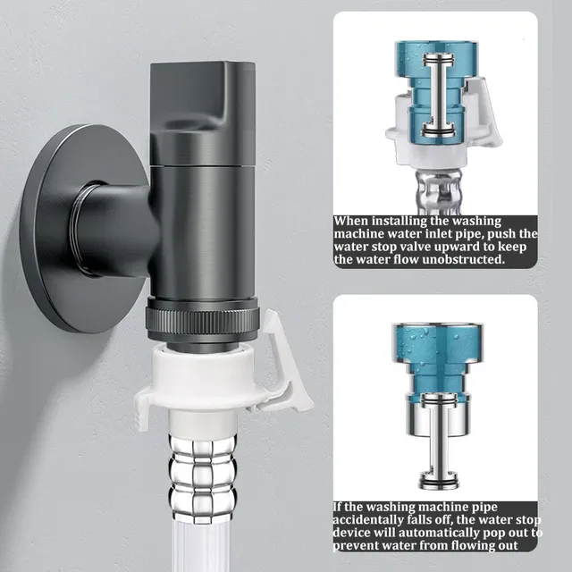 Valve d'arrêt d'eau automatique – vue 4