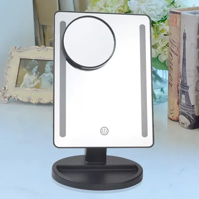 Miroir maquillage LED éclairage tactile intensité… – vue 4