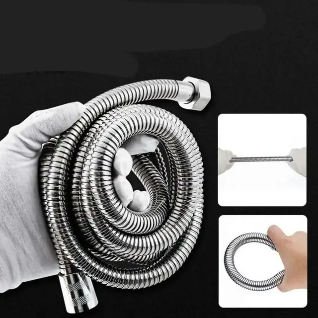 Ensemble de tuyaux de pomme de douche à main 1.5/2m – vue 4