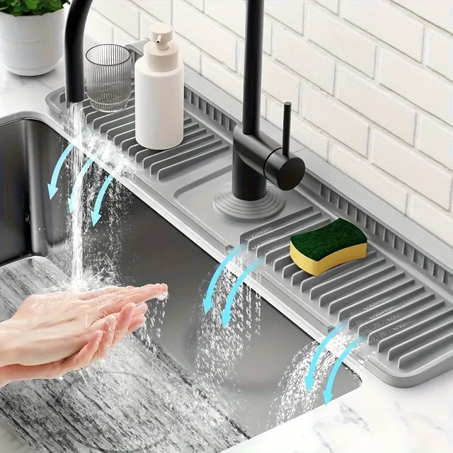 Évier de cuisine anti-éclaboussures avec 7 ° Conception… – vue 3