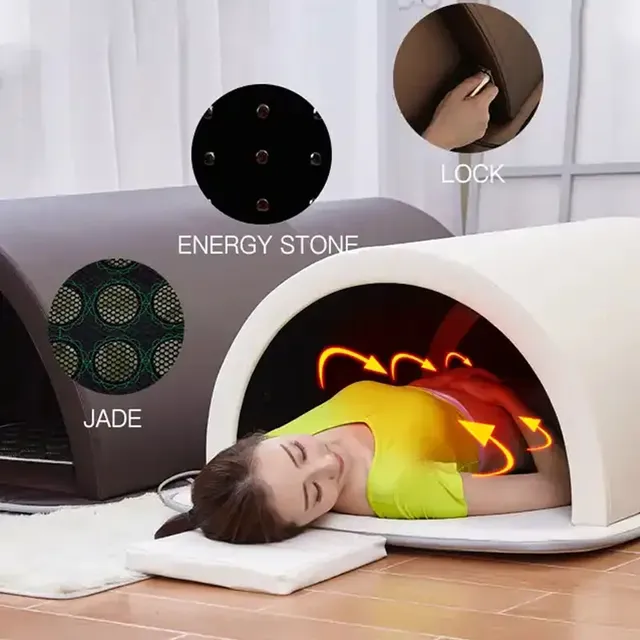 Sauna infrarouge lointain portable dôme chauffant…
