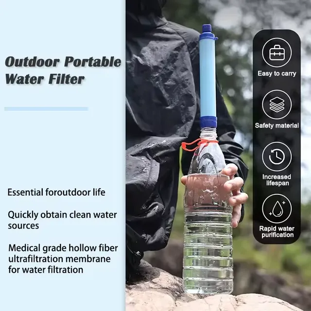 Purificateur d'eau de voyage compact - Purificateur… – vue 6