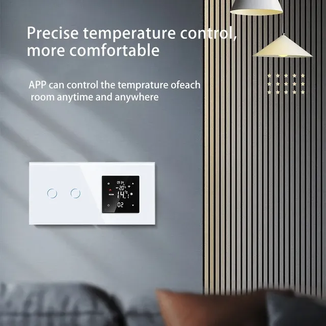 Écran tactile LCD intelligent WiFi avec interrupteur – vue 6