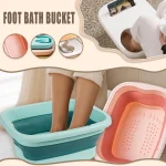 Bain de pieds pliable, seau de Massage, seau de trempage, bassin pliant, seau de bain de pieds, Sauna domestique, baignoire de pédicure
