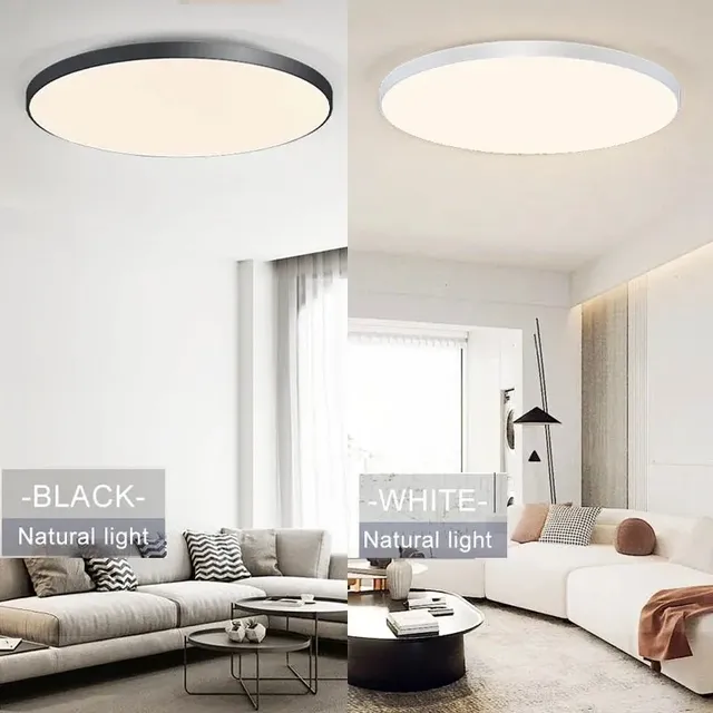 Plafonnier LED intelligent avec télécommande – vue 3