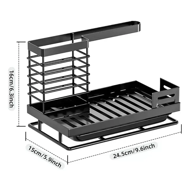 Organisateur d'évier de cuisine – vue 2