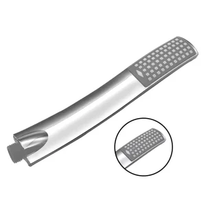 Pommeau d&rsquo;arrosage haute pression en forme de S, pluie rectangulaire ABS carré, pomme de douche à économie d&rsquo;eau, fournitures de pulvérisation