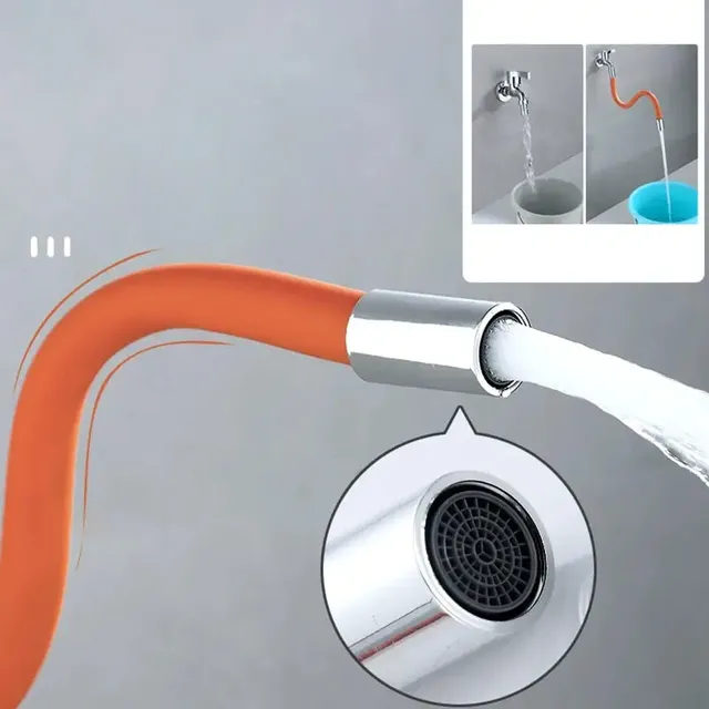 Rallonge de robinet de cuisine universelle 360 ° Tuyau… – vue 5