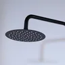 JIENI mat noir pluie robinet de douche ensemble mat noir… – vue 4