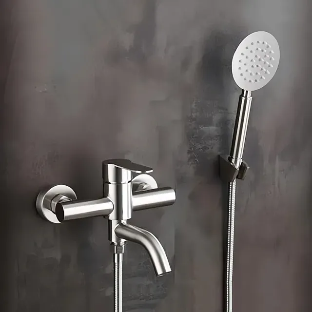 Robinet de douche de salle de bains en acier inoxydable – vue 4