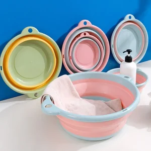 Outil de nettoyage de pique-nique, design suspendu, randonnée voyage, lavabo pliable, bol de lavage, bassins portables, lavabo pliable