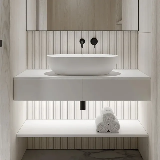 Armoire de salle de bains moderne – vue 2