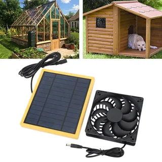 Kit de Ventilateur à Panneau Solaire