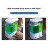 Distributeur de savon manuel mural sans perceuse – vue 5