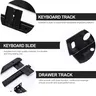 Plateaux de montage pour clavier sous le bureau – vue 5