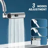 Robinet de cuisine cascade flux pulvérisateur tête… – vue 2