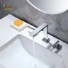 Robinet de lavabo en or brossé – vue 7