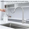 Robinets de cuisine modernes en acier inoxydable 316 de… – vue 2