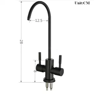 Purificateur d'eau de cuisine en acier inoxydable