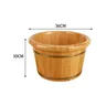 Bassin de bain de pieds en bois pour femmes et hommes – vue 6
