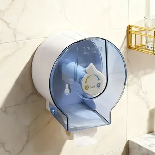 Distributeur mural papier toilette jumbo ouverture centrale ABS blanc…