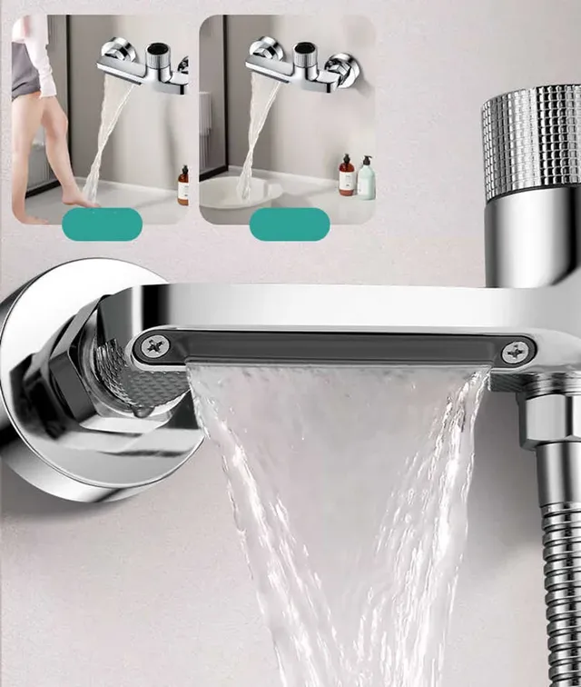 Ensemble de système de douche à montage mural – vue 7