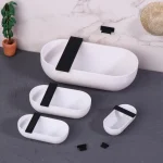 1 ensemble 1/12 maison de poupée 3D petite baignoire avec capacité de stockage modèle de baignoire bricolage accessoires Miniatures salle de bain scène décoration