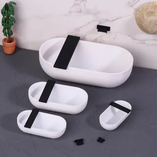 1 ensemble 1/12 maison de poupée 3D petite baignoire avec capacité de…