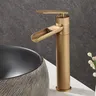 Mitigeur lavabo haut cascade bronze antique laiton… – vue 3