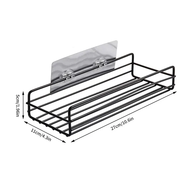 Support de rangement mural pour salle de bain et cuisine – vue 4