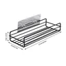 Support de rangement mural pour salle de bain et cuisine – vue 4