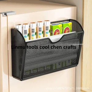 Panier suspendu pour porte d’armoire de cuisine, support de rangement, sac d’emballage en plastique, organisateur, panier mural, étagères suspendues Panier suspendu pour porte d’armoire de cuisine, support de rangement, sac d’emballage en plastique, organisateur, panier mural, étagères suspendues